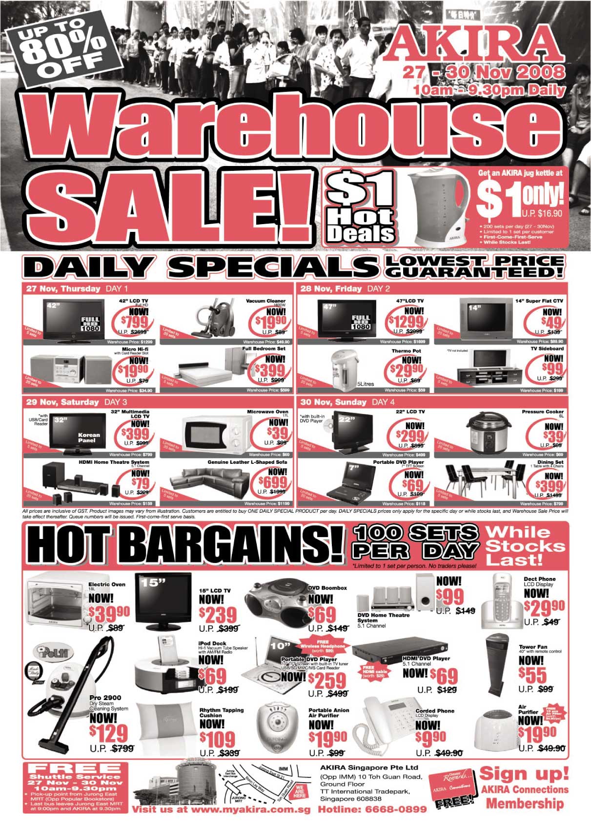 Akira Warehouse Sale